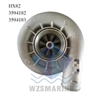 Turbocharger HX82 turbos Assy:3594182; Cust:3594183;