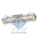 High quality 2X30W marine waterproof fluorescent ceiling light JCY34-2EF
