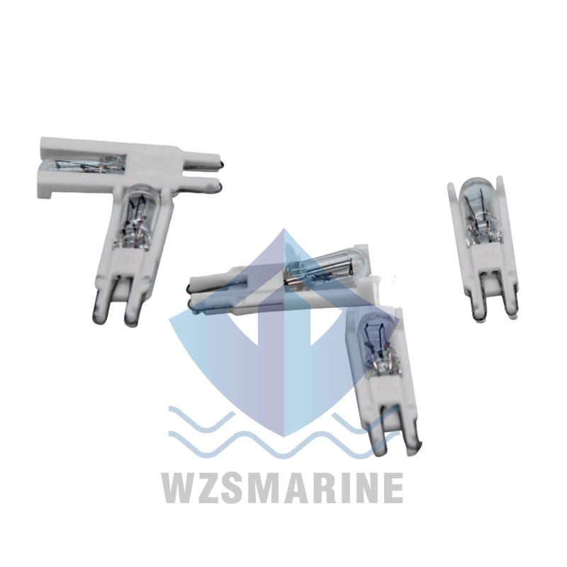Marine telephone indicator light gate plate bubble glass