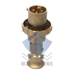 Marine lighting fixtures, copper high current watertight plugs and sockets CTS CZS