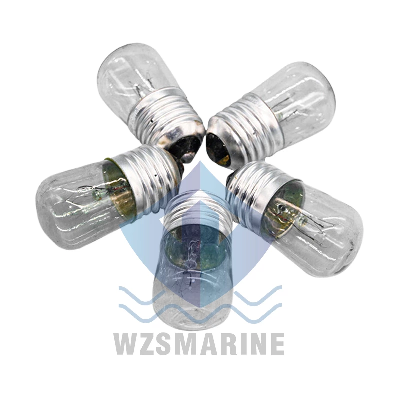 Marine telephone indicator light gate plate bubble glass