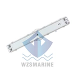 Waterproof fluorescent ceiling light JCY23/33/43-2EF for marine lighting fixtures