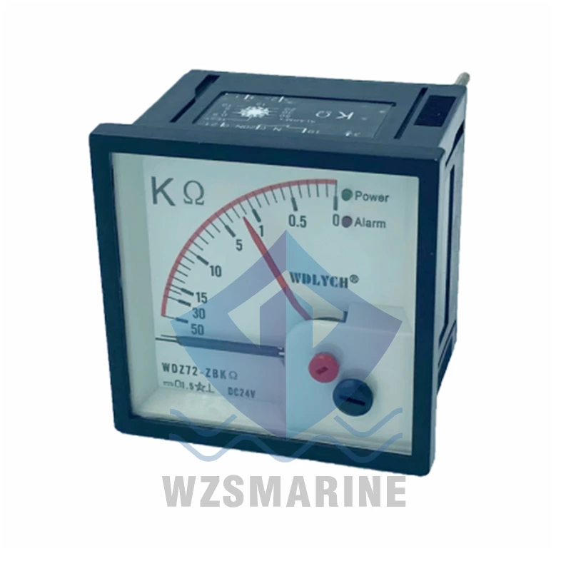 WDLYCH Marine DC 24V Insulation Tester WDZ96-BMΩ WDZ72-BMΩ