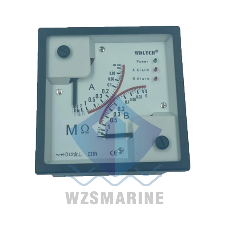 WDLYCH Marine AC dual channel insulation tester WDZ72D-BMΩ WDZ96D-BMΩ