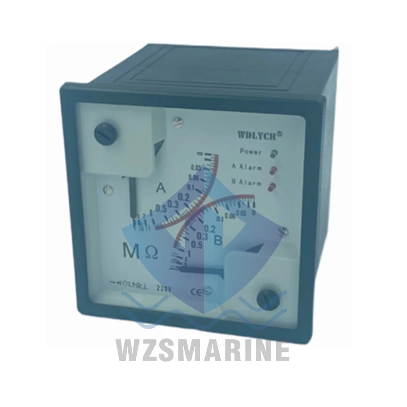 WDLYCH Marine AC dual channel insulation tester WDZ72D-BMΩ WDZ96D-BMΩ