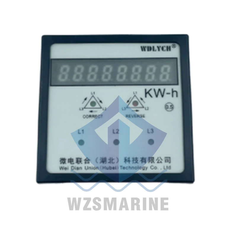WDLYCH Marine electricity meter, shore electricity meter, AC/DC electricity meter made by Wei Dian Union