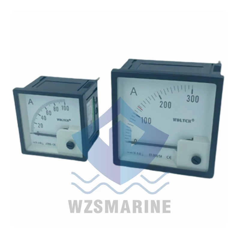 WDLYCH Marine right angle ammeter WDZ96-ACA WDZ72-ACA F96-ACB F72-ACB